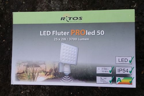 Ritos REV-Ritter LED-Fluter PROled 50W, 25x2W, IP54
